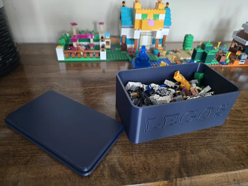 Lego Container – Hộp đựng LEGO có nắp - Image 4