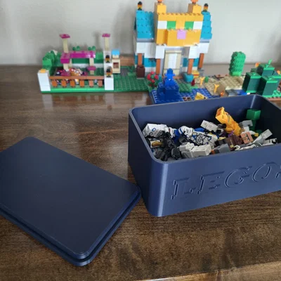 Lego Container – Hộp đựng LEGO có nắp