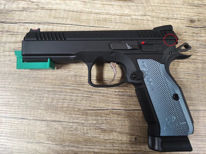 Dụng cụ tháo chốt chặn trượt (Slide Stop Pin) cho CZ Shadow 2 - Image 1