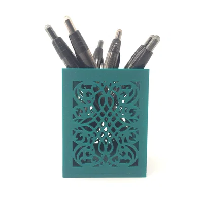 Ống/khay cắm bút dạng lưới (Lattice Pen Holder)