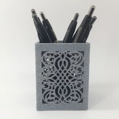 Ống/khay cắm bút dạng lưới (Lattice Pen Holder)