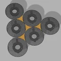 Lưới gắn tường module từ spool Prusament (Modular Prusament Spool Wall Grid) - Thumbnail 1