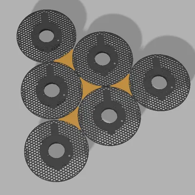 Lưới gắn tường module từ spool Prusament (Modular Prusament Spool Wall Grid)