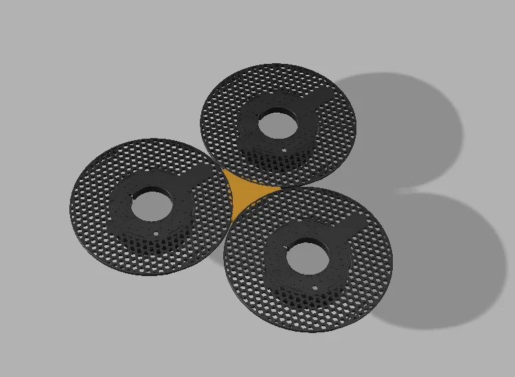 Lưới gắn tường module từ spool Prusament (Modular Prusament Spool Wall Grid) - Image 3