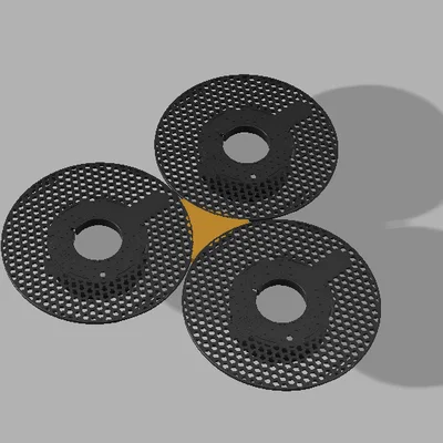 Lưới gắn tường module từ spool Prusament (Modular Prusament Spool Wall Grid)