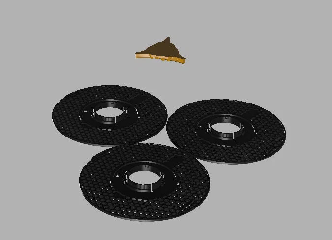 Lưới gắn tường module từ spool Prusament (Modular Prusament Spool Wall Grid) - Image 4