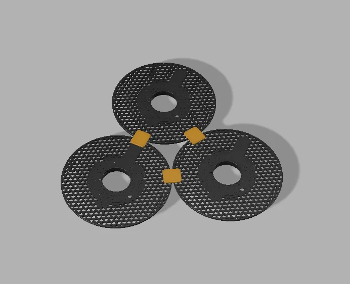 Lưới gắn tường module từ spool Prusament (Modular Prusament Spool Wall Grid) - Image 5
