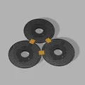 Lưới gắn tường module từ spool Prusament (Modular Prusament Spool Wall Grid) - Thumbnail 5