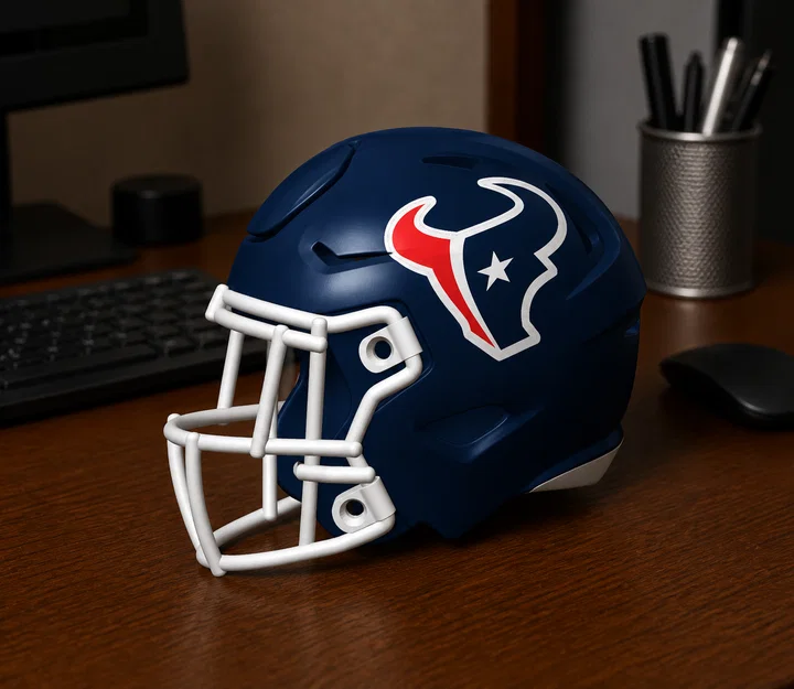 Mũ Bảo Hiểm Bóng Bầu Dục Houston Texans - Image 1