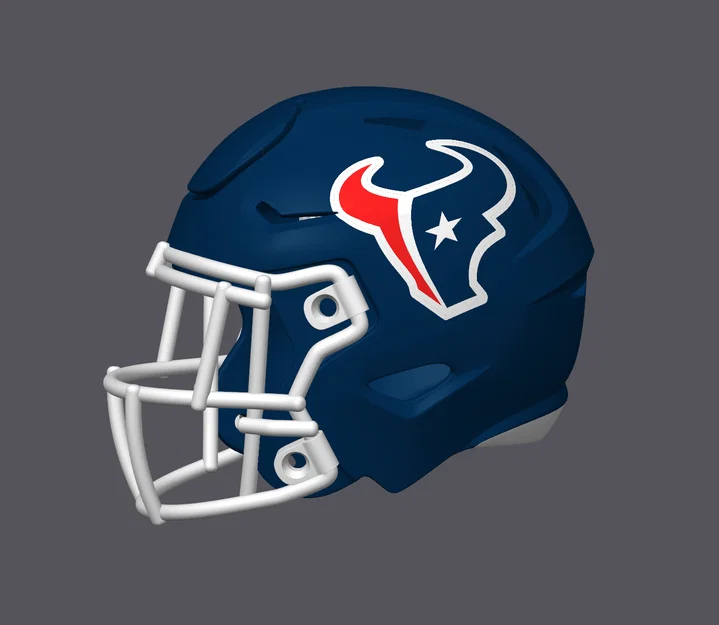 Mũ Bảo Hiểm Bóng Bầu Dục Houston Texans - Image 2
