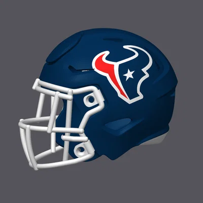 Mũ Bảo Hiểm Bóng Bầu Dục Houston Texans