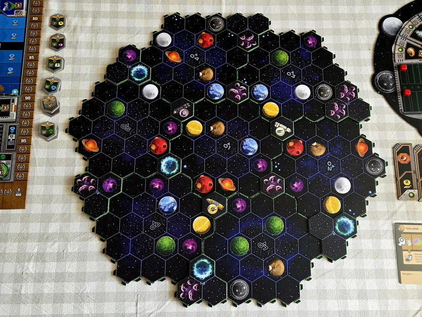 Tile Grid cho Gaia Project (kèm Lost Fleet) - Image 6