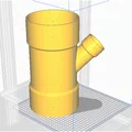 Khớp nối hút bụi - Wye 6" sang 2" - Thumbnail 2