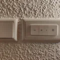 Adapter plate Philips Hue Dimmer Switch cho GIRA System 55 | Dimmschalter Adapterplatte - Thumbnail 1