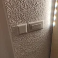 Adapter plate Philips Hue Dimmer Switch cho GIRA System 55 | Dimmschalter Adapterplatte - Thumbnail 2