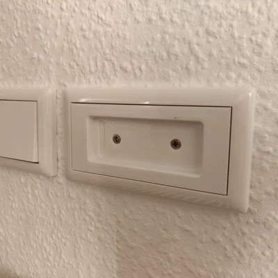 Adapter plate Philips Hue Dimmer Switch cho GIRA System 55 | Dimmschalter Adapterplatte