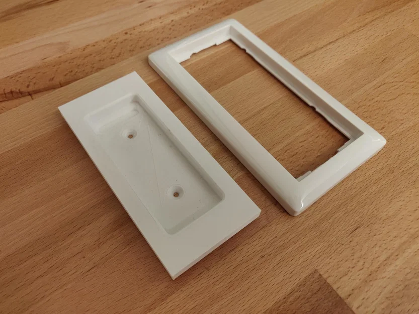 Adapter plate Philips Hue Dimmer Switch cho GIRA System 55 | Dimmschalter Adapterplatte - Image 4