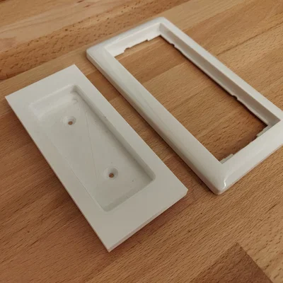 Adapter plate Philips Hue Dimmer Switch cho GIRA System 55 | Dimmschalter Adapterplatte
