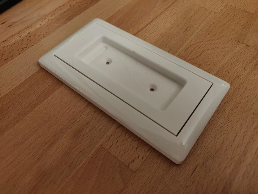 Adapter plate Philips Hue Dimmer Switch cho GIRA System 55 | Dimmschalter Adapterplatte - Image 5