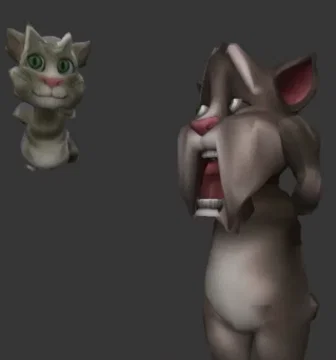 Mô hình 3D Talking Tom: Tái hiện nhân vật kinh điển - Image 3