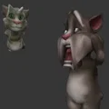 Mô hình 3D Talking Tom: Tái hiện nhân vật kinh điển - Thumbnail 3