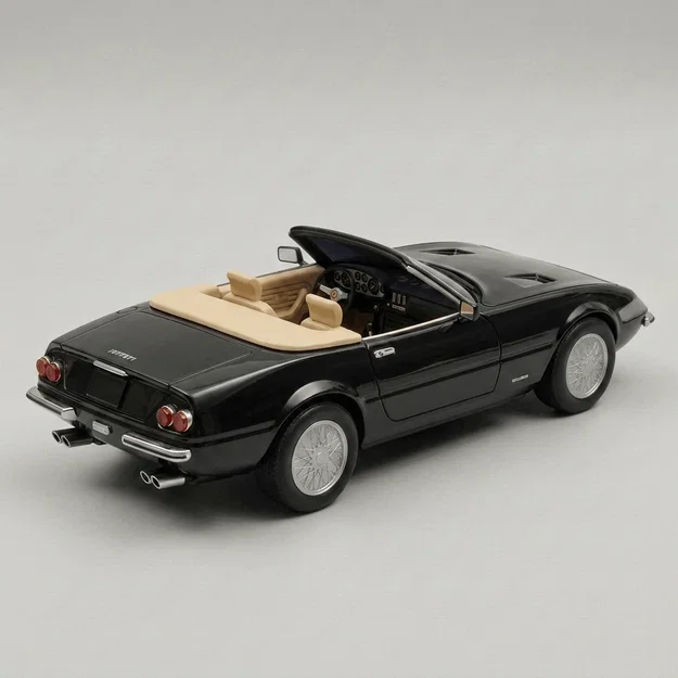 Mô hình 3D Miami Vice: Nhân vật Crockett, Tubbs và siêu xe Ferrari - Image 6