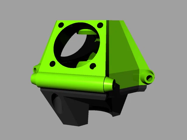 Delta Effector cho E3D Revo Micro (STEP Files, No Logo) - Image 1