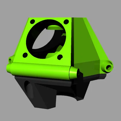 Delta Effector cho E3D Revo Micro (STEP Files, No Logo)