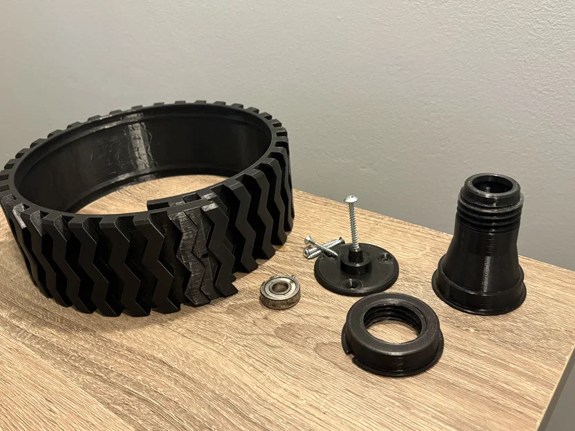 Bộ Kit Upcycle Bánh Xe Địa Hình Từ Spool Rỗng (All Terrain Wheel Upcycle Kit) - Image 8