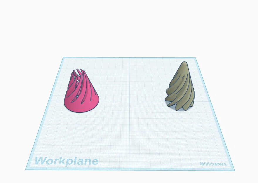 Cone fidget – Fidget hình nón xoắn vặn print in place - Image 3