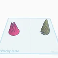 Cone fidget – Fidget hình nón xoắn vặn print in place - Thumbnail 3