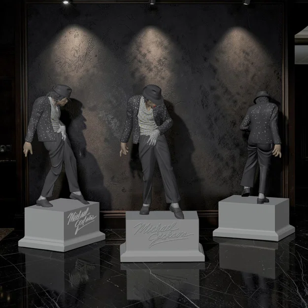 Mô hình tượng Michael Jackson Billie Jean ấn tượng - Image 2