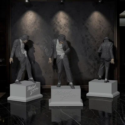 Mô hình tượng Michael Jackson Billie Jean ấn tượng