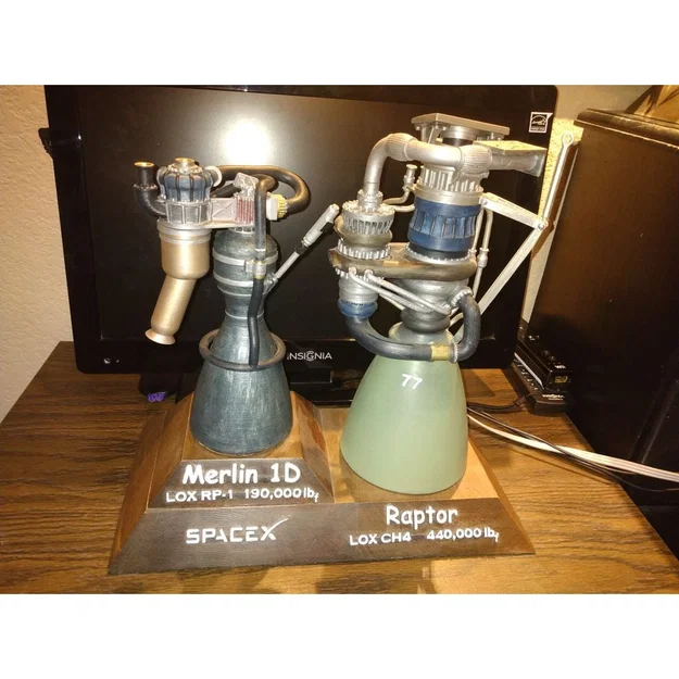 Động cơ tên lửa Merlin 1D (SpaceX) - Image 4
