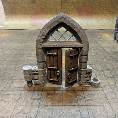 DungeonSticks Cathedral/Church – Terrain mô-đun cho tabletop