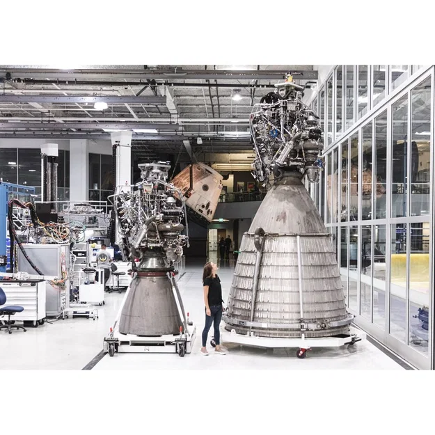 Mô hình động cơ Vacuum Raptor V1 tỷ lệ 1/72 - Siêu phẩm SpaceX - Image 3