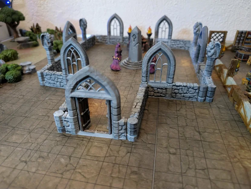 DungeonSticks Cathedral/Church – Terrain mô-đun cho tabletop - Image 8