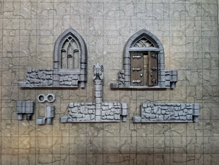DungeonSticks Cathedral/Church – Terrain mô-đun cho tabletop - Image 11