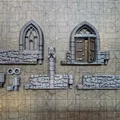 DungeonSticks Cathedral/Church – Terrain mô-đun cho tabletop - Thumbnail 11