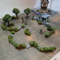 DungeonSticks forest modular tabletop terrain – Bộ terrain rừng lắp ghép - Thumbnail 2