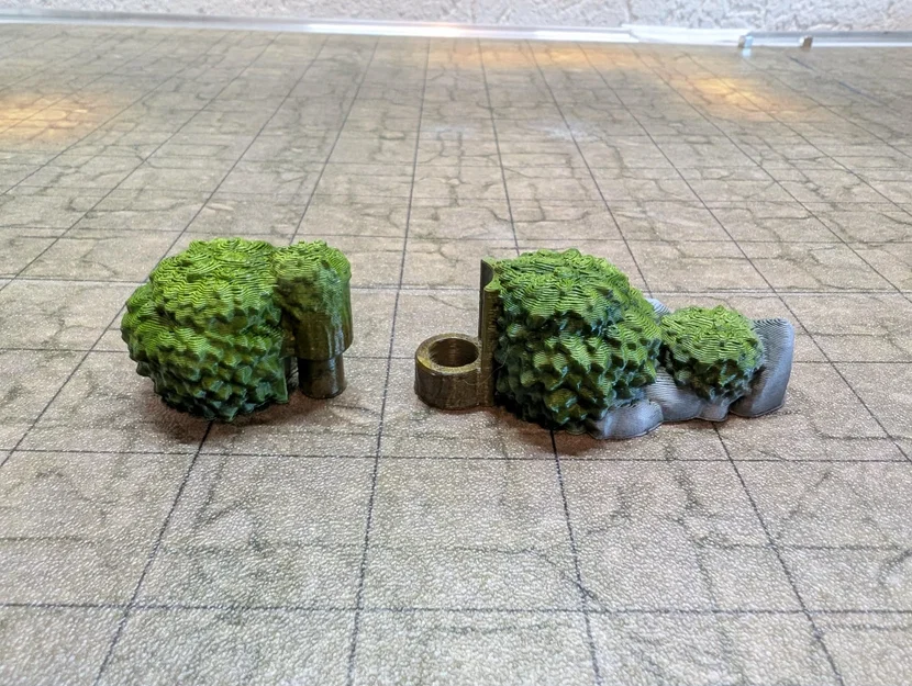 DungeonSticks forest modular tabletop terrain – Bộ terrain rừng lắp ghép - Image 11