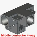 Chi tiết nối cho thanh gỗ tròn 19mm (Connecting elements) – Verbindungselemente - Thumbnail 4