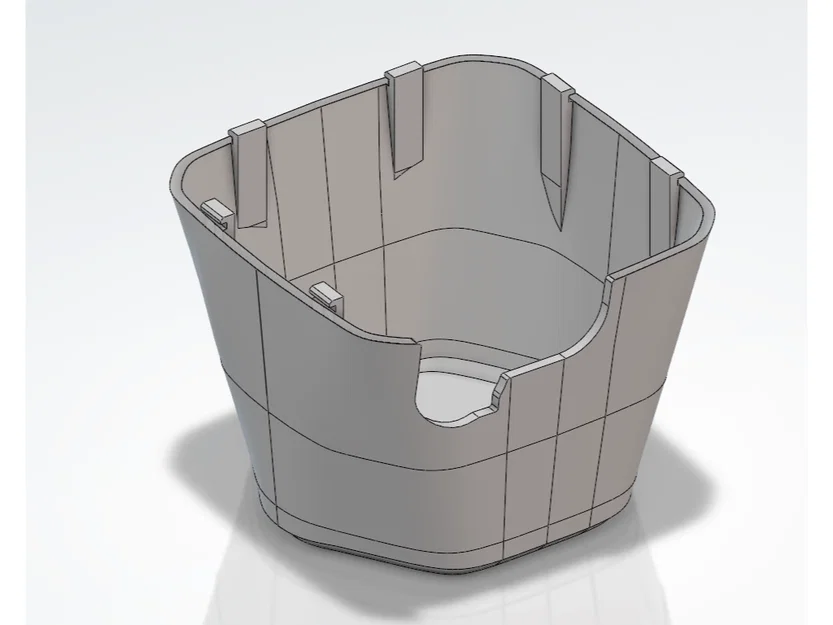 Nắp ngoài Elite Liquid - file STEP - Image 1