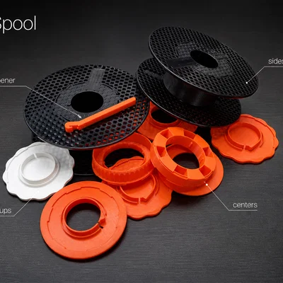 UpSpool – Bộ kit spool Prusament mới (New Prusament Spool Kit)