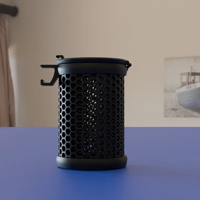Thùng rác mini treo bàn in 3D thông minh và tiện lợi