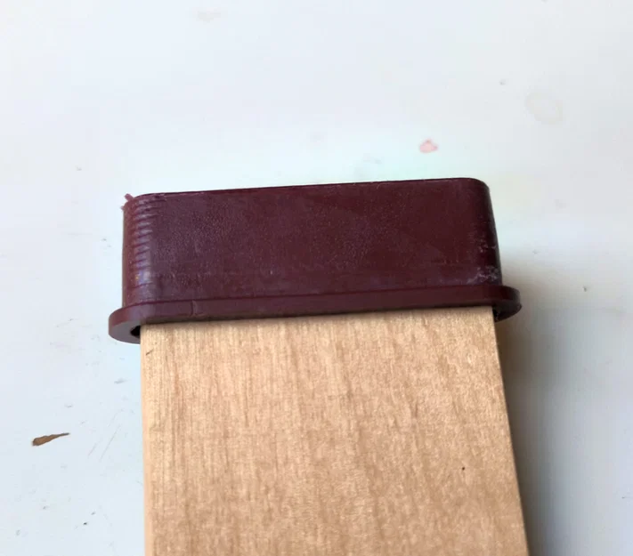 Nắp bịt thanh gỗ giường 53mm x 8mm (Bed slat cap) - Giải pháp in 3D - Image 1