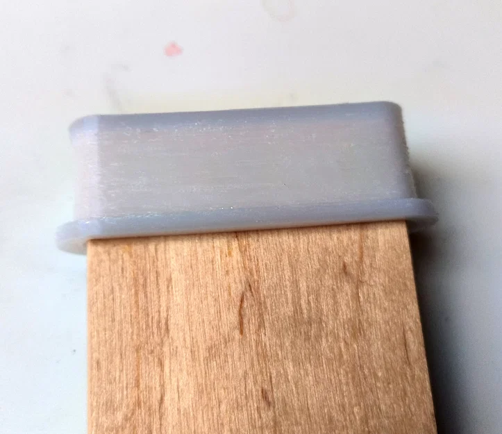 Nắp bịt thanh gỗ giường 53mm x 8mm (Bed slat cap) - Giải pháp in 3D - Image 2
