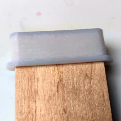 Nắp bịt thanh gỗ giường 53mm x 8mm (Bed slat cap) - Giải pháp in 3D