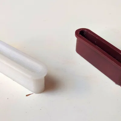 Nắp bịt thanh gỗ giường 53mm x 8mm (Bed slat cap) - Giải pháp in 3D