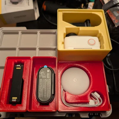 Khay Gridfinity cho Insta360 Go3s và phụ kiện